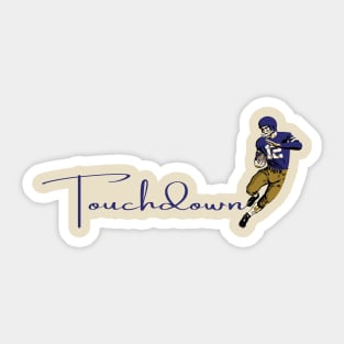 Touchdown Ravens! Sticker